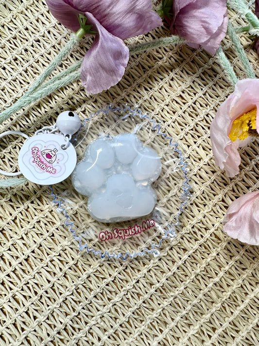 Translucent Glitter Paw