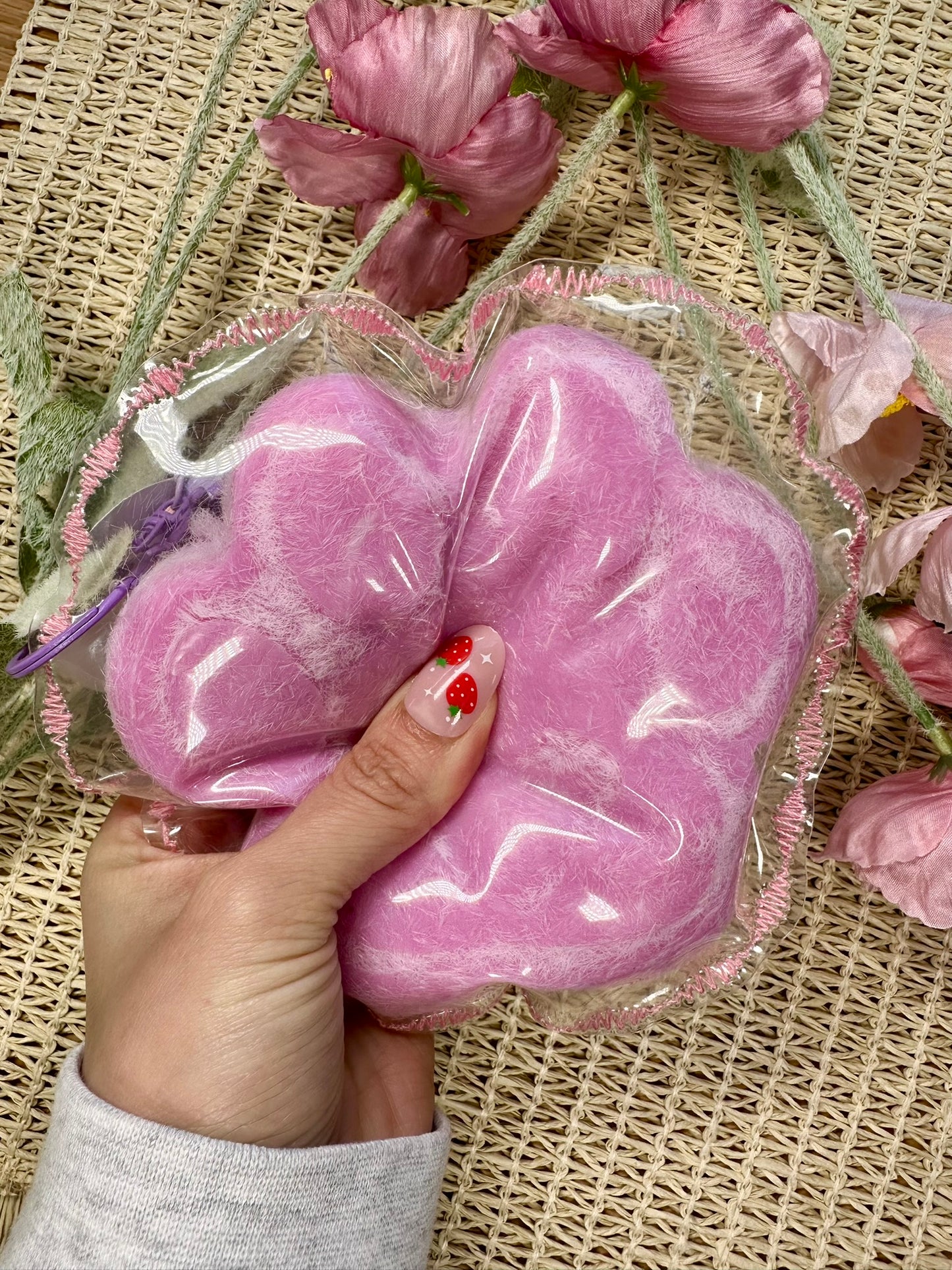 X-Large Flocked Paw