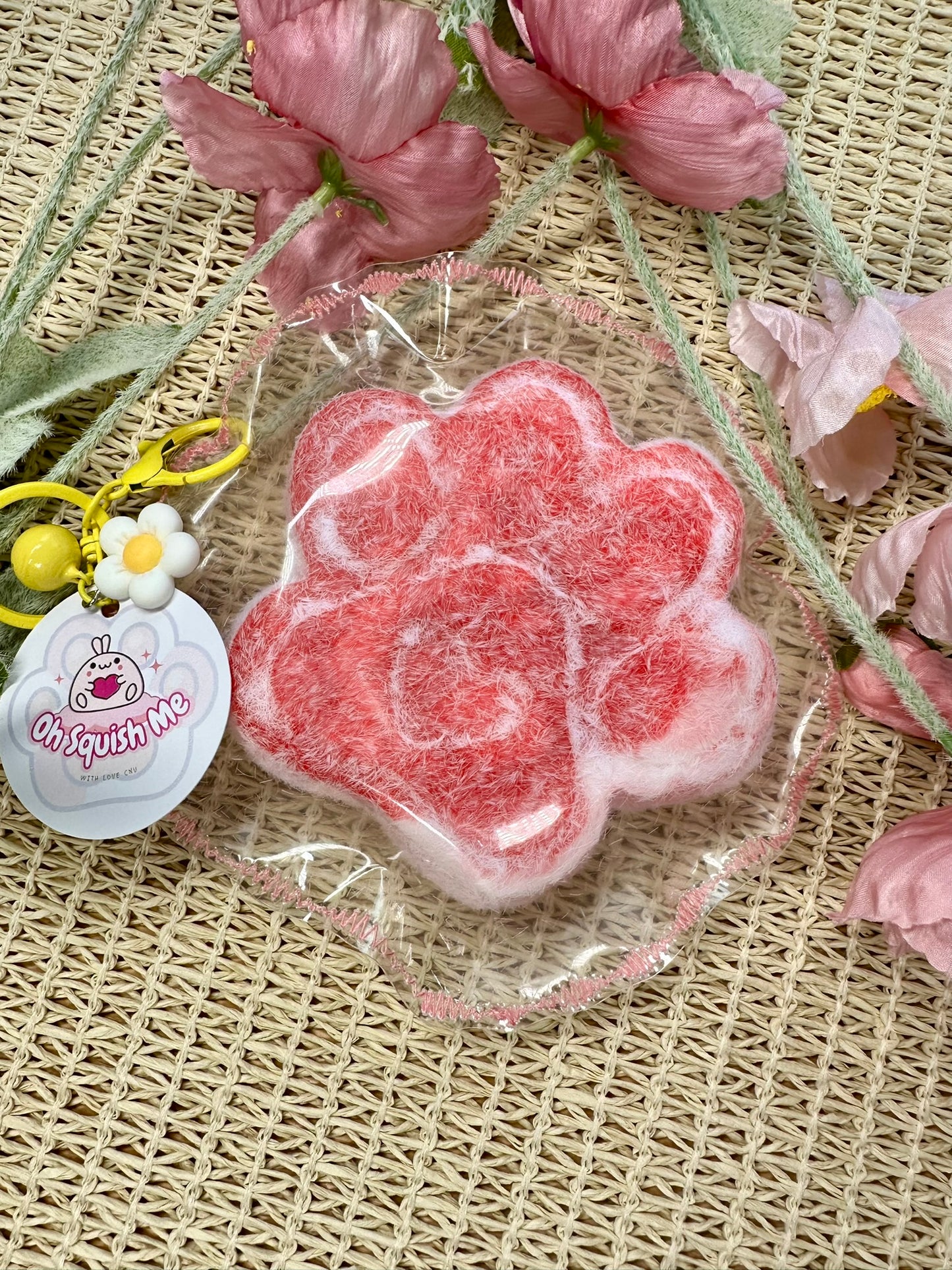 X-Large Flocked Paw